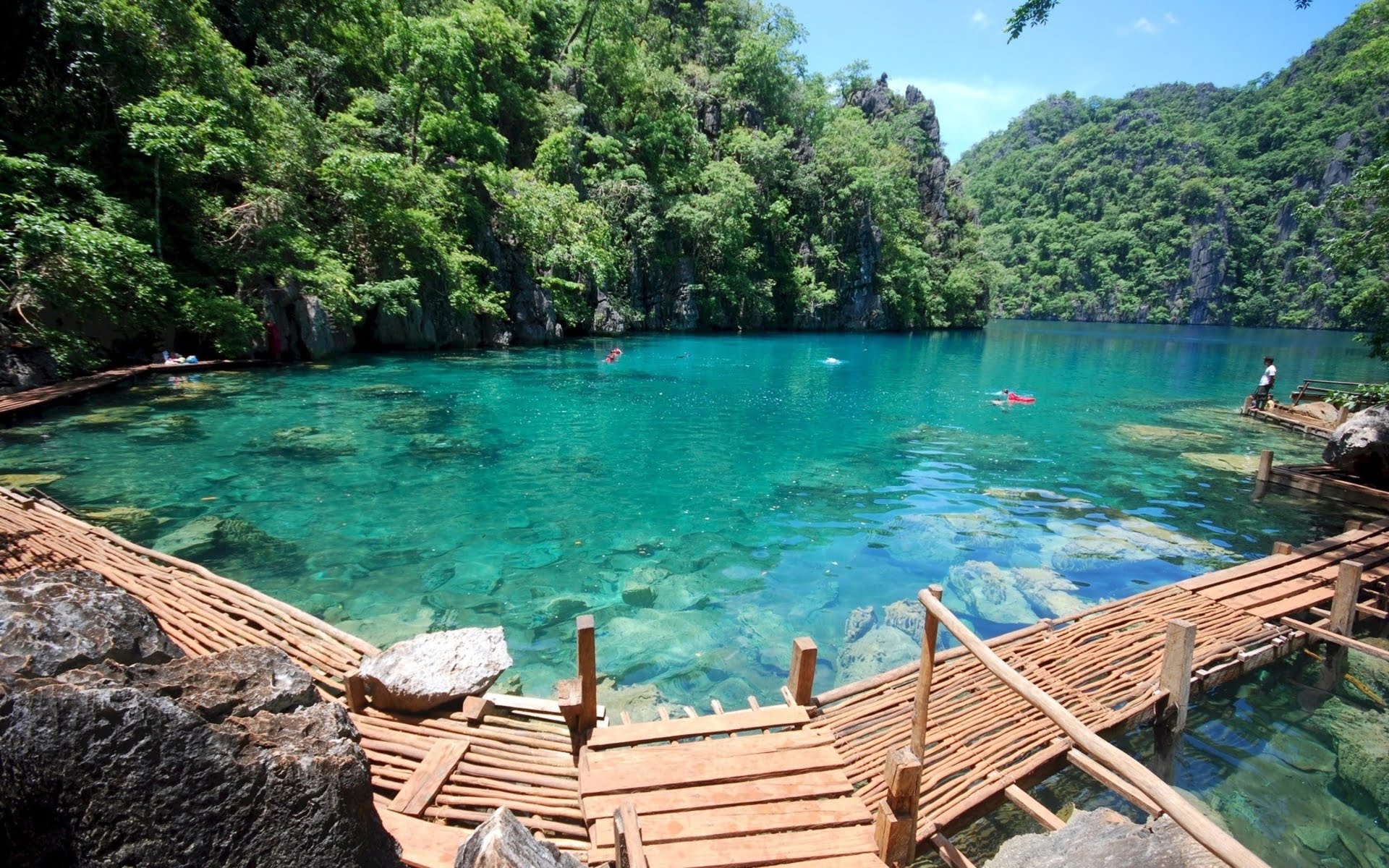 objek wisata filipina kayangan lake